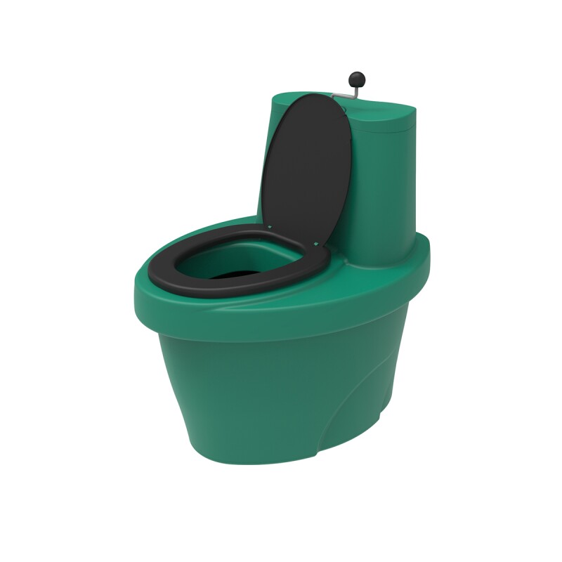 Торфяной туалет Rostok  зеленый